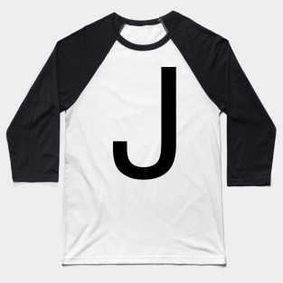 Helvetica J Baseball T-Shirt